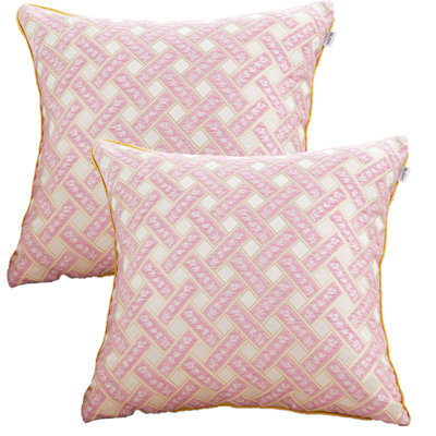 Housse de coussin en chenille 18 po