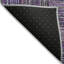Tapis mauve intérieur / extérieur lavable à la machine Xhevrie ACN1725-1841191457
