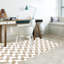 Renee Chevron Vinyl Machine Braided Indoor / Outdoor Area Rug-24399466
