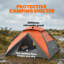 Tente de camping escamotable, avec sac de transport, imperméable 3000 mm