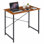 Table d'ordinateur avec bureau en métal