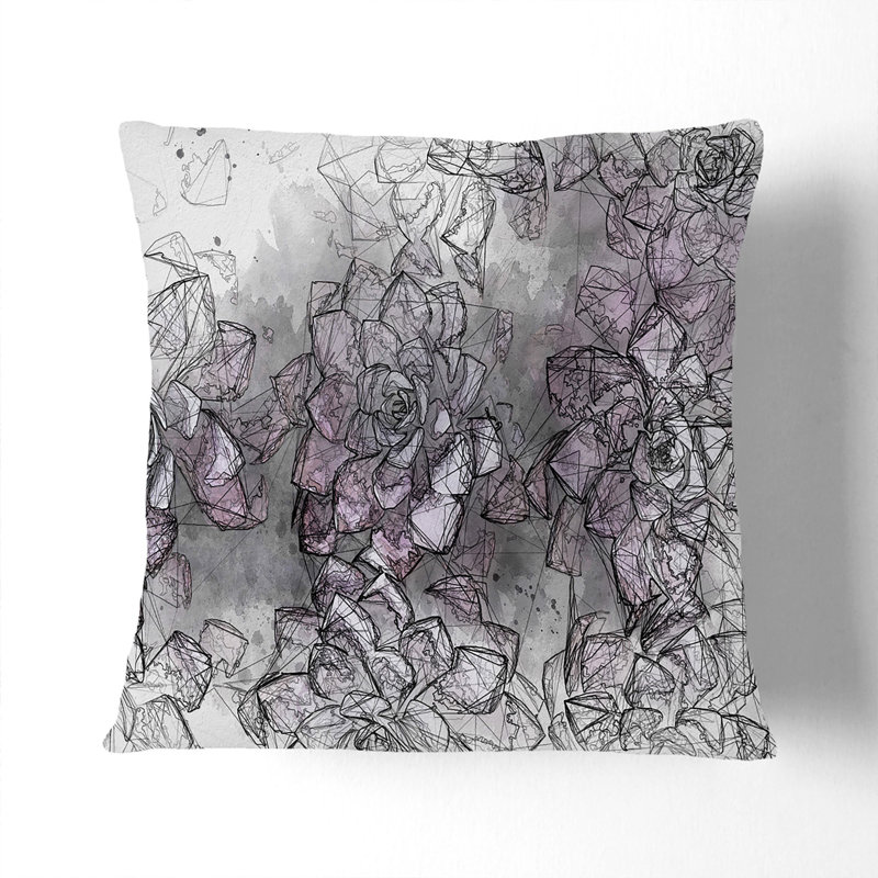 Square Cushion, 55cm H x 55cm W x 20cm D
