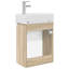 Single Bathroom Vanity with Ceramic Basin-112525090