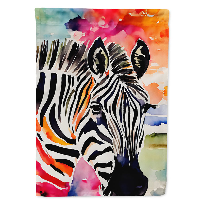 Drapeau de jardin en polyester double face H 15,5 po x l 11,25 po