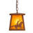 1 - Light Metallic Bronze Single Pendant