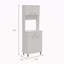 Pantry Piacenza,Two Double Door Cabinet Finish