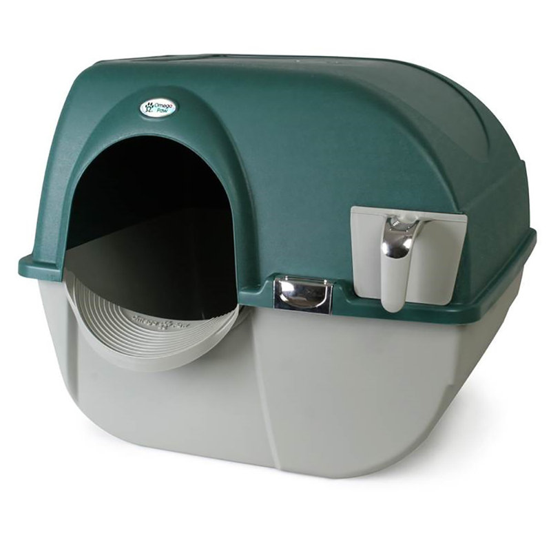 Plastic, 20" H x 21.5" W x 18.5" D, Green/Gray