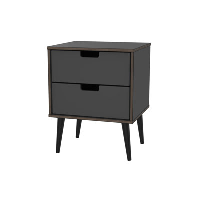 45cm W Manufactured Wood Bedside Table