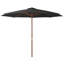 Saxis Outdoor Parasol with Wooden Pole-120168005