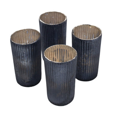 5'' H Glass Tabletop Votive Holder