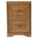 2 - Drawer Solid Wood File Cabinet