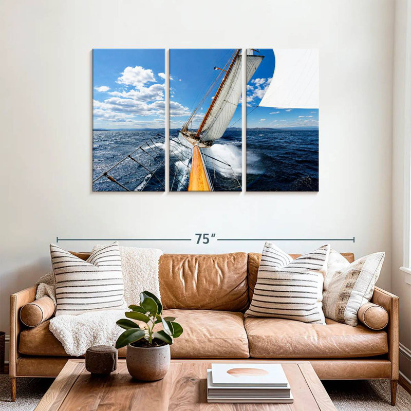 Mehar voilier à Saint Tropez, H 36 po x l 57 po