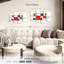 Avery Mondrian d'inspiration rustique abstraite-108873977