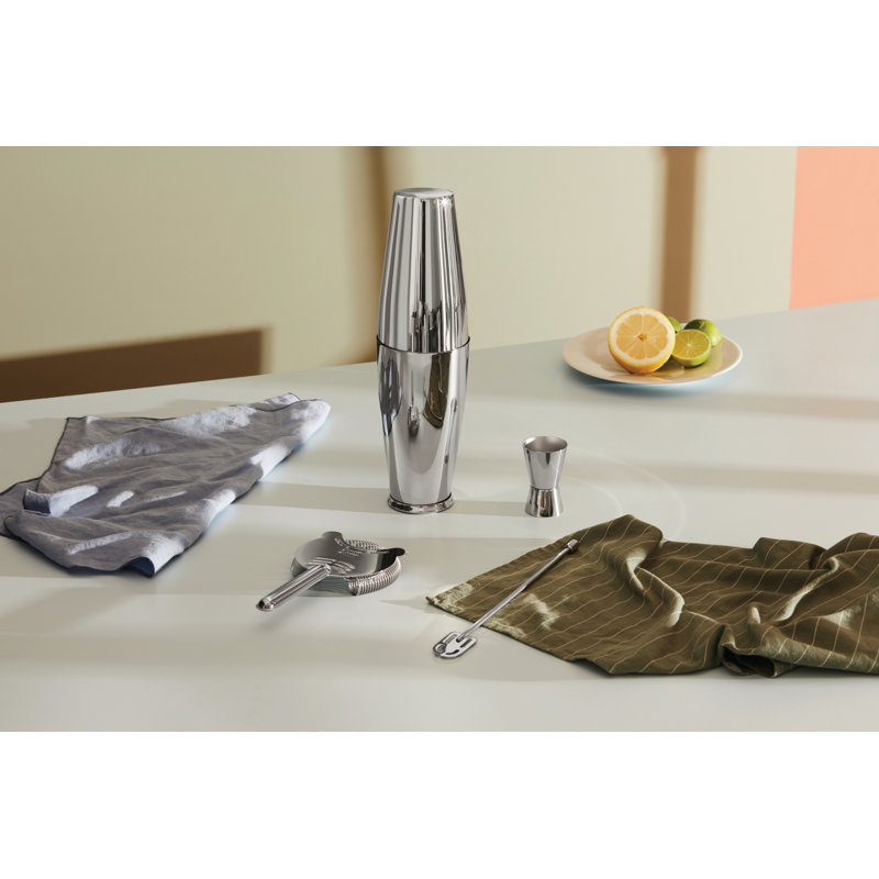 Stainless Steel Bar Tool Set, Mirror Polished