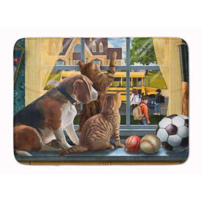 Moneak Memory Foam Non-Slip Bath Rug