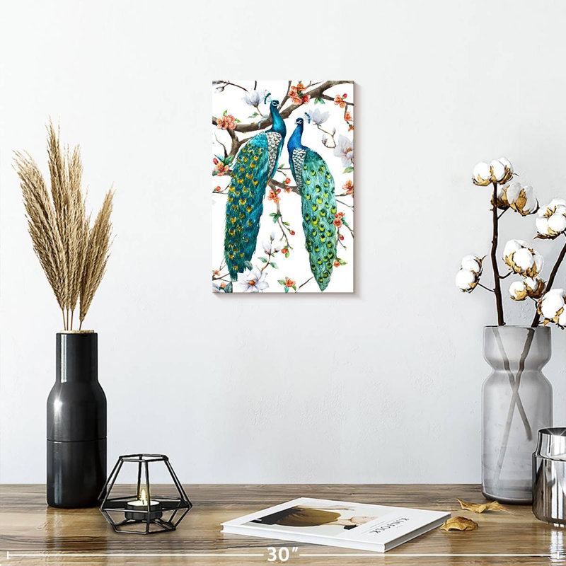 Brampt Paradise Birds I, H 12 po x l 8 po