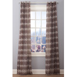 Ikat Linen Drapery Sheer