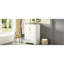Meuble-lavabo de 24 po avec lavabo en céramique, tiroir divisé et rangement intelligent pour une organisation optimisée