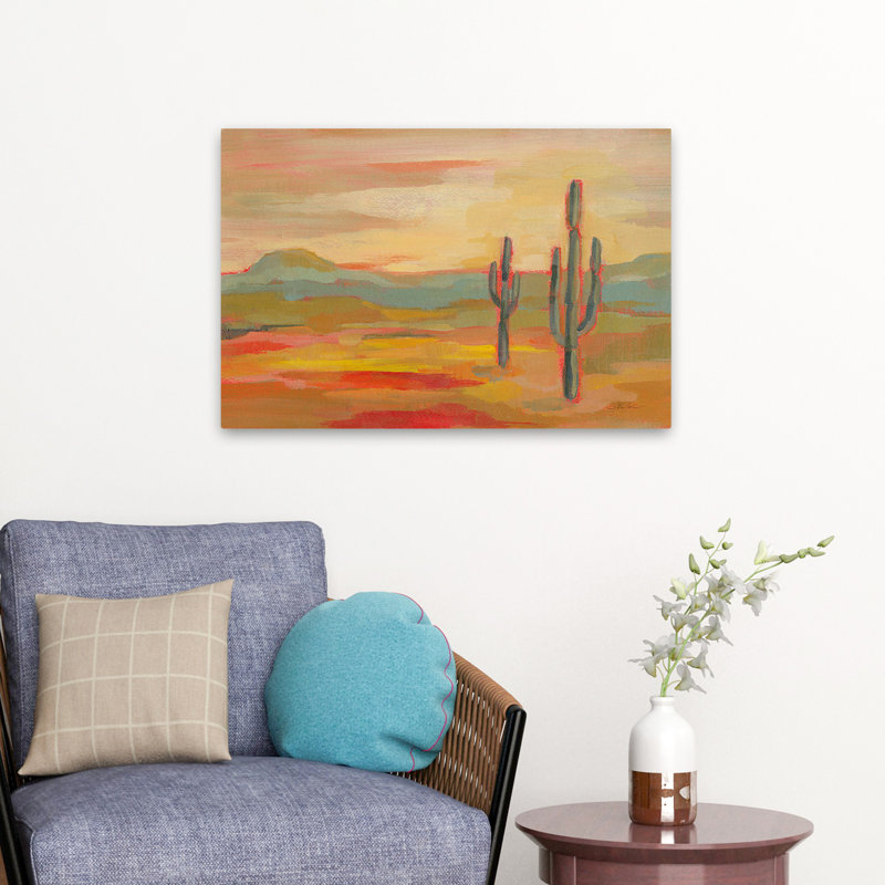 Cactus - désert Saguaro, H 16 po x l 24 po