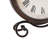 Rustic Roman Numeral Quartz Movement / Crystal Tabletop Clock in