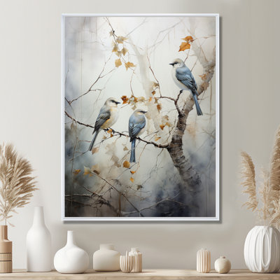 Bird Silent Watcher II - Bird Wall Art