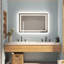 Miroir lumineux Coben avec désembueur, gradateur et température de couleur réglable-88614936