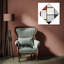 Composition de losange rouge, gris, bleu, jaune et noir-26369711