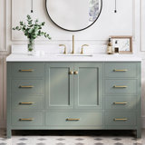 Cambridge 60'' W Single Bathroom Vanity Base