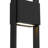 Wilhoite LED Wall Sconce with Open-Frame Art Deco Design, Fluted Detail, Up & Down Lighting, 3-CCT Selectable, Dimmable, Wet Rated, ADA Compliant-2146759181