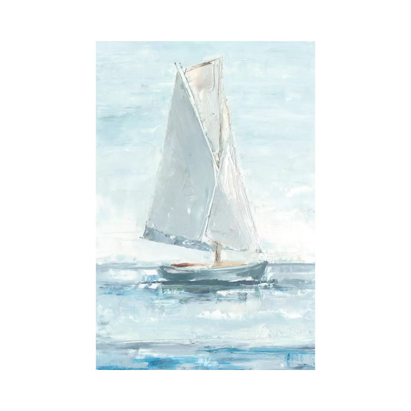 «Sailors Delight I» par Ethan Harper - reproduction d'art, Toile tendue, H 40 po x l 26 po x P 1,5 po, Pas de tapis