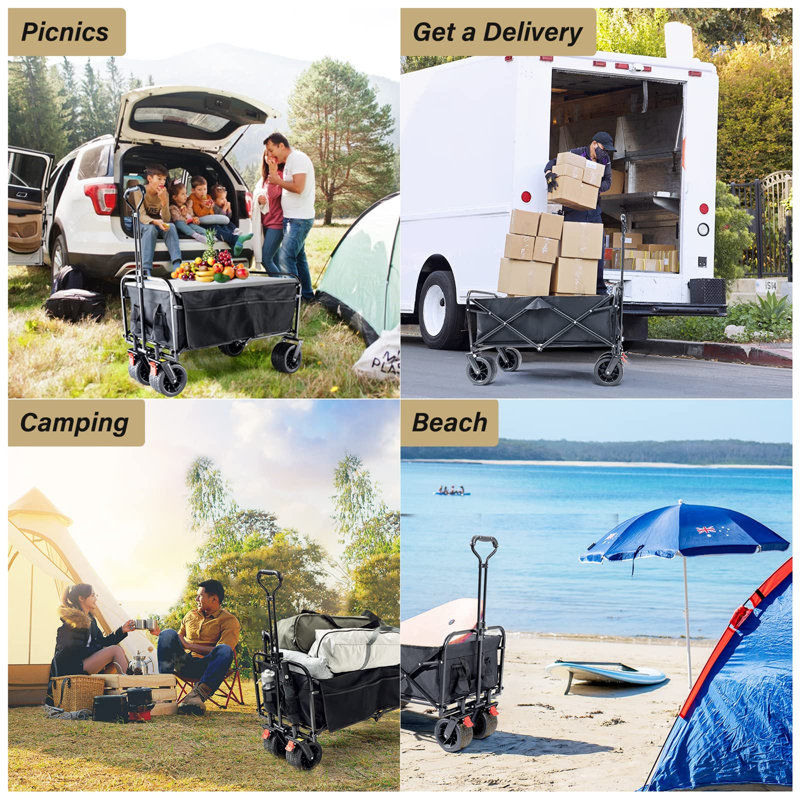 Brianalee Folding Festival with Brake Garden Carts