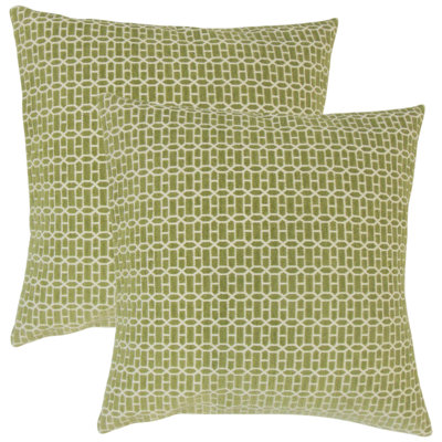 Coussin décoratif géométrique 