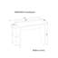 104.5cm W Rectangle Writing Desk
