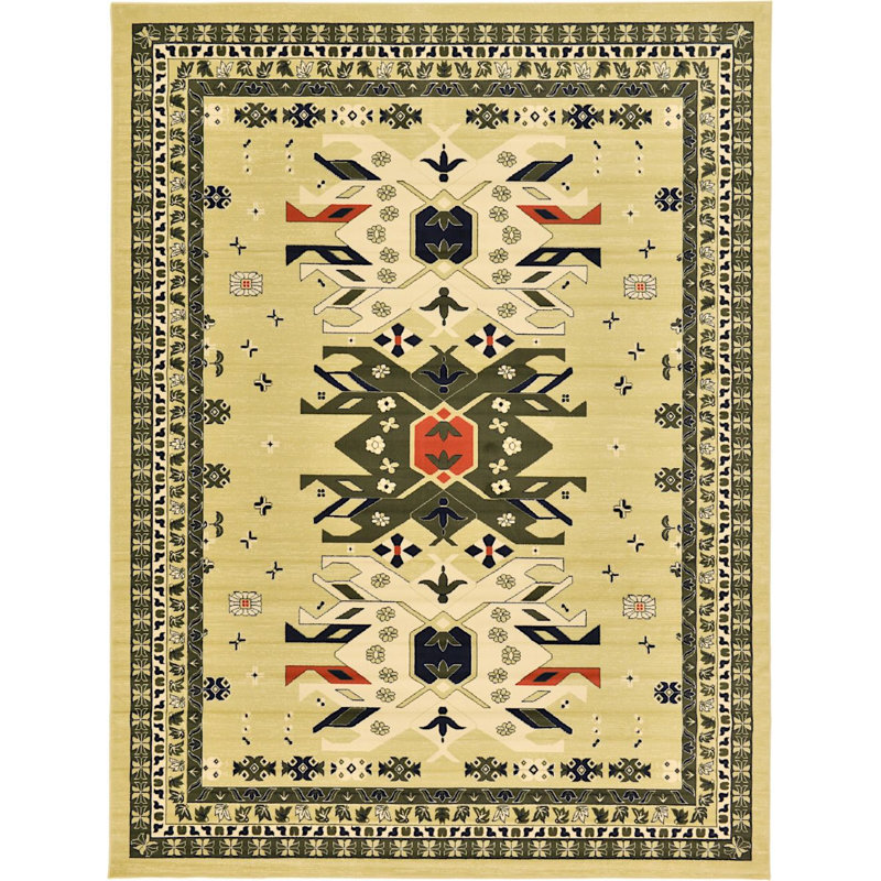 Adonnis Southwestern Indoor Rug, Rectangle 4' x 6'