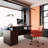 66.93'' W Height Adjustable Executive Desk with Pre-Assembled Frame-1405519465