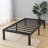 Functional Full Size Metal Bed Frame, 16" Height, Ample Under Bed Storage, Durable Mattress Foundation-1019862159