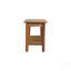 Table basse Rope, tablette ouverte, brun clair, table