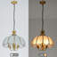Lustre moderne à dôme 3 lumières à intensité variable 