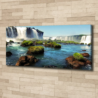 Waterfall Igaz - Wrapped Canvas Print
