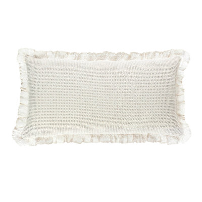 Wruffle Matelasse Lumbar Pillow Cover