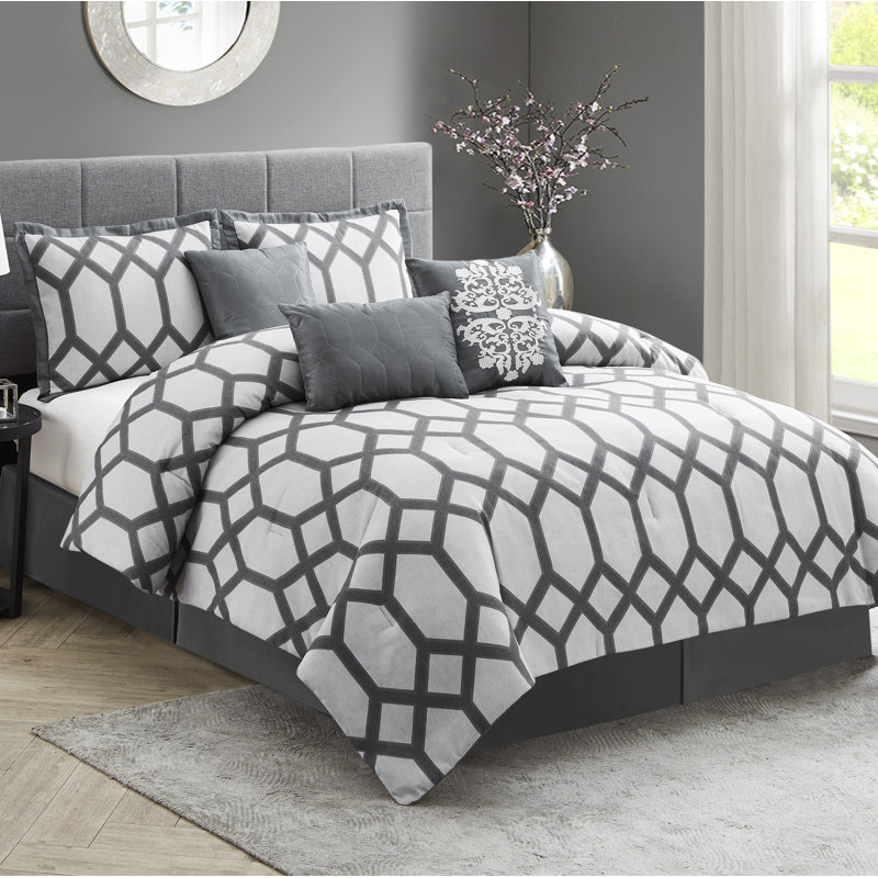  Comforter Set, Queen, Blue