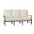 Croquet Aluminum Sofa - Slate Gray-1826159883-1826155646-1826155616