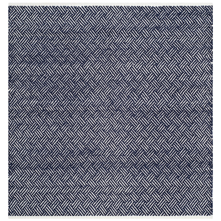 Bryent Flat Weave Cotton Geometric Rug