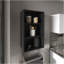 Armoire murale H 36 po, 3 tablettes, noir-1821423462