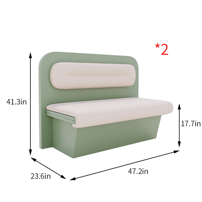 Banc de rangement pour restaurant Dessert Bakery Bakery