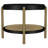 Benson Black Round End Table
