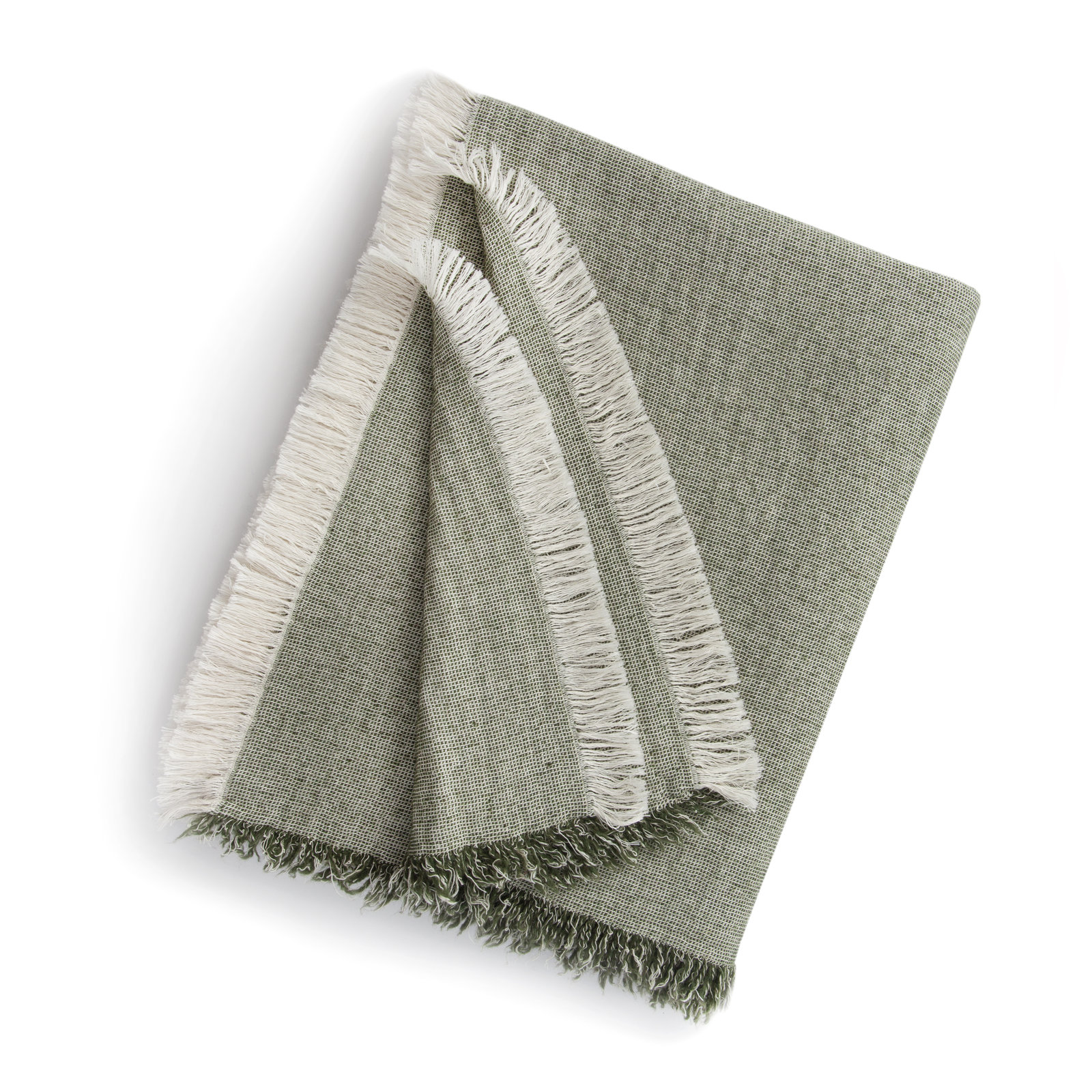 Hedwig Throw Blanket, Olive