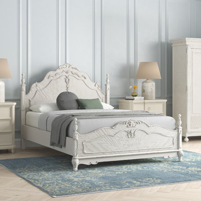 Lit standard en bois massif Losoya