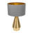 Alamar Gold Dimmable Touch Table Lamp with Black with Gold Inner Lamp Shade-779722217-779722206