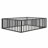 Metal Floor Bed Frame With Fence And Door-267469262-267469251